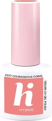 Image de HI HYBRID Vernis à ongles Courageous Coral 5 ml