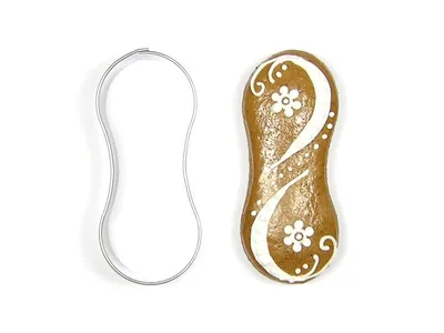 Obrázok produktu pre Vykrajovačka nerez piškót veľký 63x26mm CZ