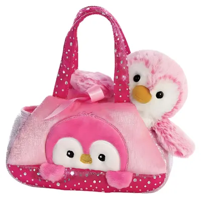 Obrázok produktu pre Aurora, Fancy Pals Peek-a-Boo Penguin Pink 8in/20cm