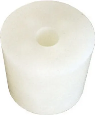 Obrázek produktu pro Silikonová zátka 41/49 mm - s otvorem 9 mm,