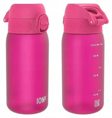 Produktbild von ION8 Trinkflasche, Wasserflasche, 350 ml, für Schule und Kindergarten, rosa