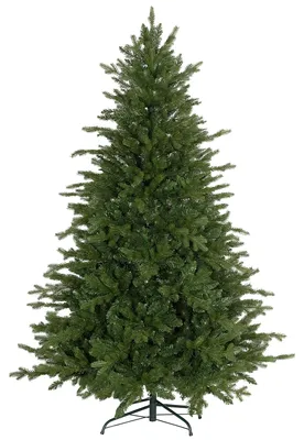 Immagine prodotto di Albero di Natale artificiale, altezza 180 cm, con 1821 punte ignifughe, dotato di base in metallo pieghevole