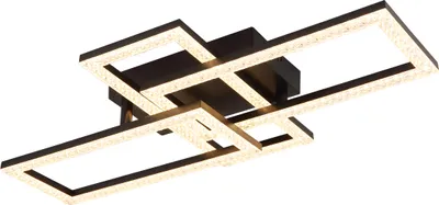Produktbild von Globo Lighting Deckenleuchte Kunststoff schwarz matt, LED