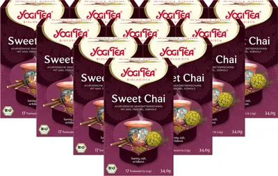 Produktbild von 10 x YOGI TEA Sweet Chai | 10 x 34g