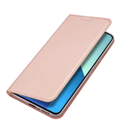 Produktbild von Dux Ducis Skin Pro Flip Cover Hülle Für Xiaomi Redmi Note 13 4G - Rosa