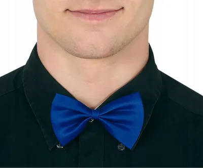 Obrázok produktu pre Motýlik MODRÝ Elegantný pánsky gangsterský kostým Plesový outfit