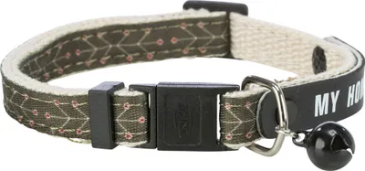 Produktbild von Trixie Katzenhalsband mit Adresslasche und Motiv