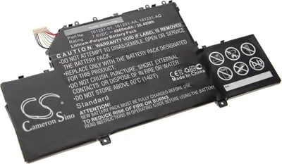 Produktbild von vhbw Akku kompatibel mit Xiaomi Air R10B01W, 12,5 Notebook (4800 mAh, 7,6 V, Li-Polymer)