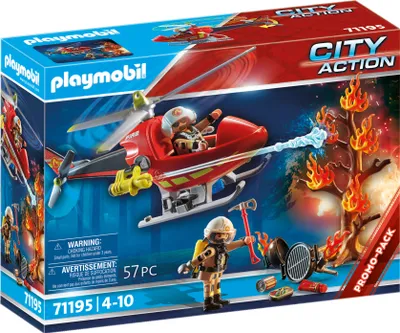 Produktbild von PLAYMOBIL City Action 71195 Feuerwehr-Hubschrauber