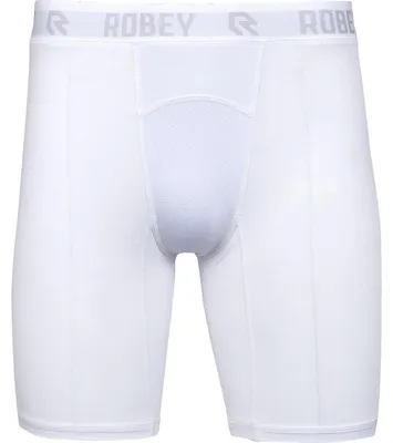 Productafbeelding van Robey Baselayer Short Tight Slidingbroek Heren - Wit | Maat: S