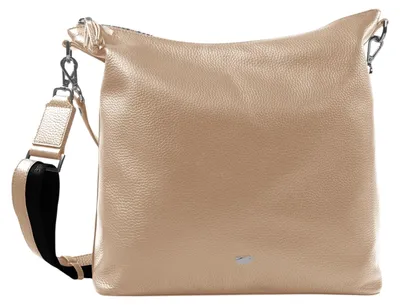 Obrázek produktu pro Dámská kabelka HANNA Hobo Bag M, béžová, z kůže