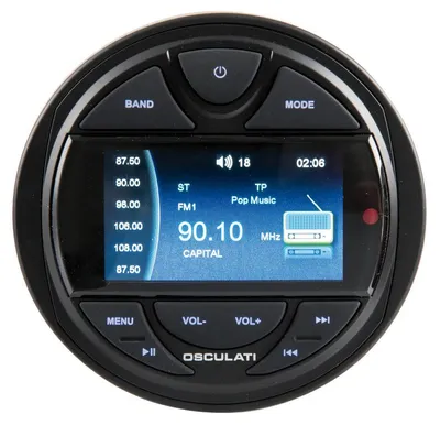 Obrázok produktu pre Námorné rádio s TFT displejom Bluetooth & DAB