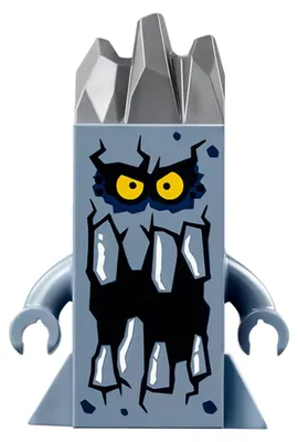 Image de LEGO Minifigur Brickster - Grande, avec trois épines sur la tête (nex112) – neuve