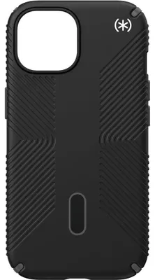 Produktbild von Speck Presidio2 Grip ClickLock & MagSafe - Etui iPhone 15 / iPhone 14 / iPhone 13 (Schwarz)