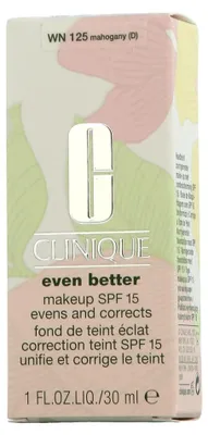 Obrázok produktu pre Clinique Even Better Makeup SPF 15 Vyrovnáva a koriguje pleť WN 125 Mahogany (30 ml)