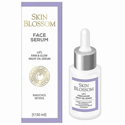 Obrázok produktu pre Biofresh - Nočné sérum s olejom 30 ml, pre spevnenie, omladzovanie a žiarivú pleť. Skin Blossom