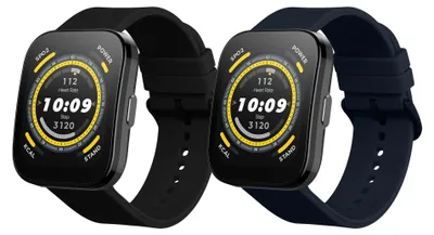 Produktbild von kwmobile 2x Uhrenarmband für Huami 22mm Amazfit Bip 6 / Bip 5 Unity / Bip 5 / GTS 3 / Balance 2 / Helio Strap Armband - Fitnesstracker Band Set aus
