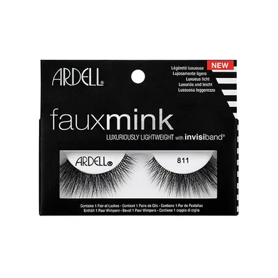 Zdjęcie produktu dla Sztuczne rzęsy Faux Mink 811 dla kobiet 1 - Black - Ardell