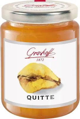 Produktbild von Grashoff Quitten Konfitüre Extra ein wahrer Quittentraum 250g