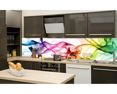 Zdjęcie produktu dla Fototapety Dimex do kuchni, samoprzylepne - Kolory tęczy 60 x 260 cm