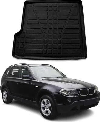 Produktbild von Kofferraumwanne Laderaumwanne für BMW X3 E83 2003-2010 Gummi TPE Schwarz