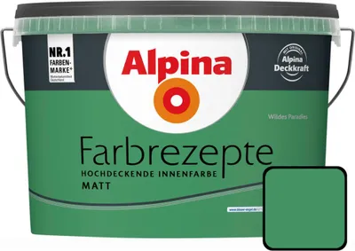 Produktbild von Alpina Farbrezepte Wildes Paradies matt 2,5 L