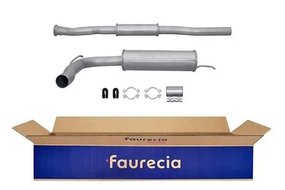 Produktbild von HELLA 8LC 366 025-671 Mittelschalldämpfer Schalldämpfer für RENAULT 21 Kombi (K48)