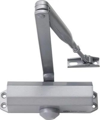 Image de Ferme-porte a compas 6100207 BRICARD, acier argente, force 2/3/4