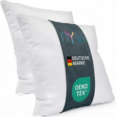 Produktbild von NYVI Kopfkissen NYVICloud - Schlafkissen Kissenfüllung - waschbar, für Allergiker geeignet,  - Bettkissen für alle Schlaftypen - Auch als Dekokissen nutzbar