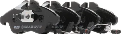 Produktbild von FERODO FVR1038 Bremsbeläge Satz Vorne passend für MERCEDES-BENZ SPRINTER 3-t Kasten (903) SPRINTER 3-t Bus (903) SPRINTER 2-t Kasten (901, 902)