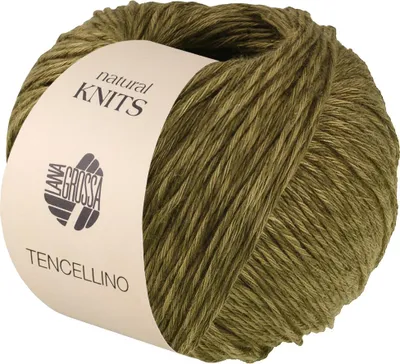 Produktbild von Lana Grossa LyocellLINO 50 g Klassisch verzirntes Garn, mattes Leinen & seidigem Lyocell 125 m Farbe 007 - Dunkeloliv