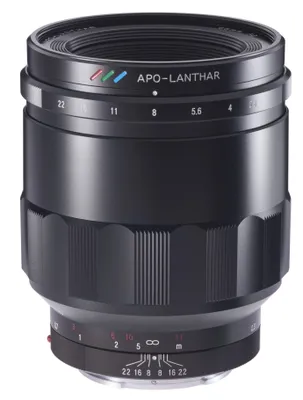 Produktbild von Voigtlaender 65 mm / F 2.0 MACRO APO-LANTHAR Makroobjektiv fÃ1/4r Sony E-Mount Systemkameras, F2, Vollformatsensor, 67 mm Filterdurchmesser