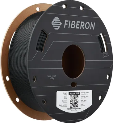 Obrázek produktu pro Polymaker Fiberon™ ASA-CF08 Black 1,75 mm 500gr