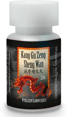 Obrázok produktu pre Vyhladenie slonovej kosti - Kang gu zeng sheng wan - 33g - 200 guľôčok [206]