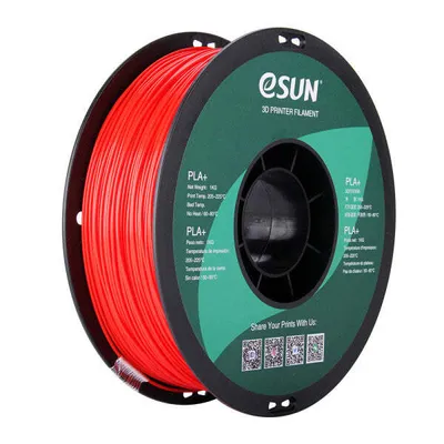 Obrázok produktu pre eSun PLA+ filament 1,75 mm červený 1 kg