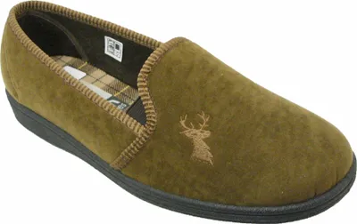 Image de Mirak Pantoufles / claquettes pour hommes FS877 (41 EUR) (Marron clair)