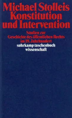 Obrázok produktu pre Stolleis: Konstitution/Intervention