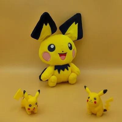 Obrázok produktu pre Plyšová hračka Pokemon Pichu - 17 cm plyšová hračka