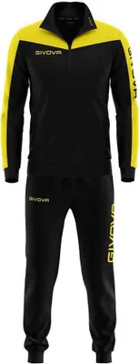 Produktbild von Givova Roma Trainingsanzug Schwarz 3XL Mann Schwarz 3XL