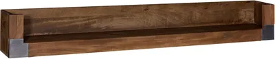 Immagine prodotto di MASSIVMOEBEL24 | mensola in legno di Mango 180x22x24 marrone laccato AMSTERDAM #22