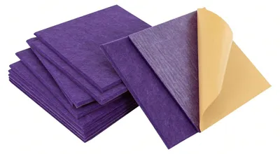 Produktbild von Akustikpaneele, Schallabsorption, modernes Design, LILA, 12 Stück