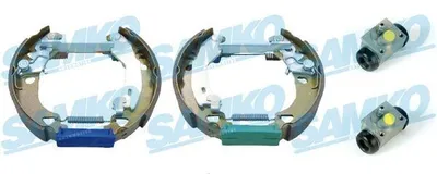Produktbild von SAMKO Bremsbackensatz Trommelbremse Hinten für FIAT BRAVO I (182) 180mm KEG560