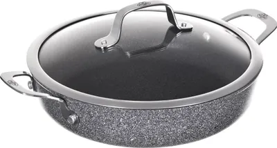 Produktbild von BALLARINI 75002-811-0, Rund, Serving pan, Grau, Granit/Titan, Aluminium, Glas