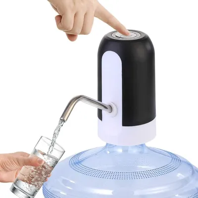 Immagine prodotto di Dispenser Automatico Ricaricabile USB per Acqua Pompa Portatile per Bottiglie