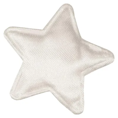 Produktbild von 10 Sterne Dekoration Ø30mm, Streudeko, Zierapplikation, Farbauswahl, Farbe:perlweiß