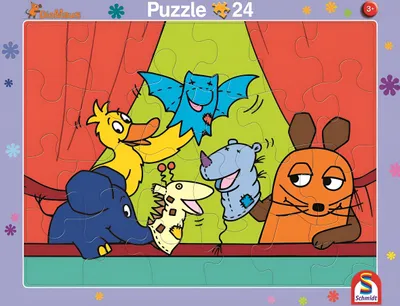 Image de Puzzle 2 pièces La souris