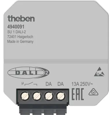 Image de Actionneur de commutation Theben SU 1 DALI-2 4940091