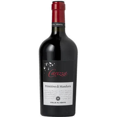 Produktbild von Colle al Vento Carezza Primitivo di Manduria Barrique DOP Rotwein | Italien | 15,0 % Vol.