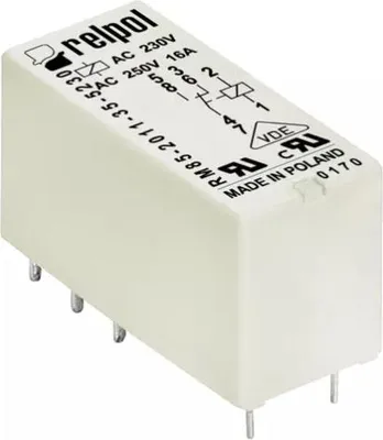 Image de Miniaturrelais 1P 16A 24V AC PCB AgNi RM85-2011-35-5024 604651