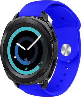 Produktbild von Strap-it Samsung Gear Sport Sportarmband (Blau)